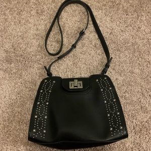 FINAL PRICE Calvin Klein Star Studded Leather Crossbody